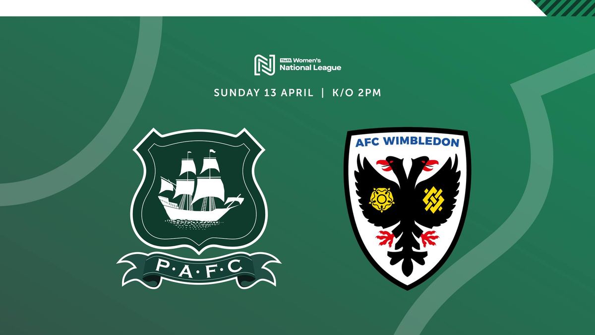 Plymouth Argyle v AFC Wimbledon