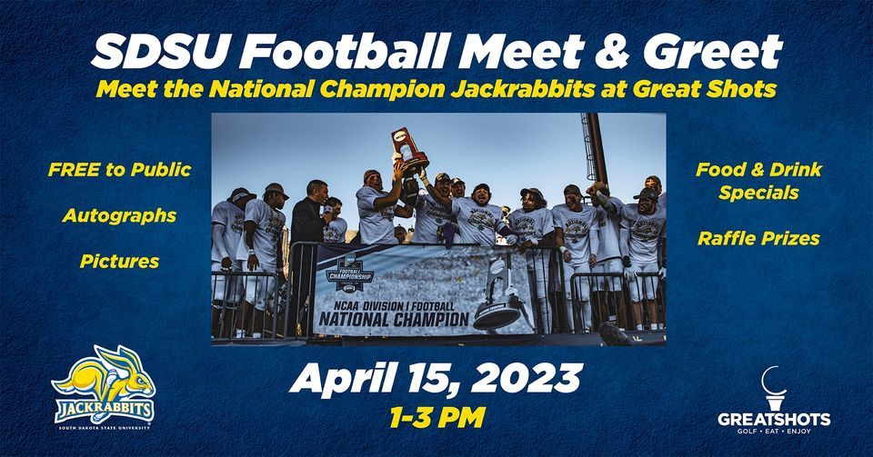 SDSU Football - National Champs Meet & Greet, Great Shots, Sioux Falls ...