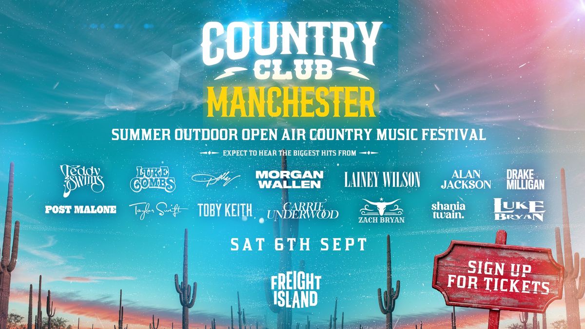 Summer Outdoor Country Music Festival comes to Manchester