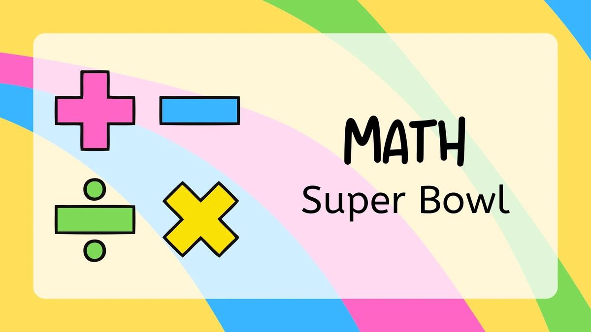 Math Super Bowl