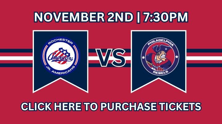 Rebels host Rochester Jr. Americans