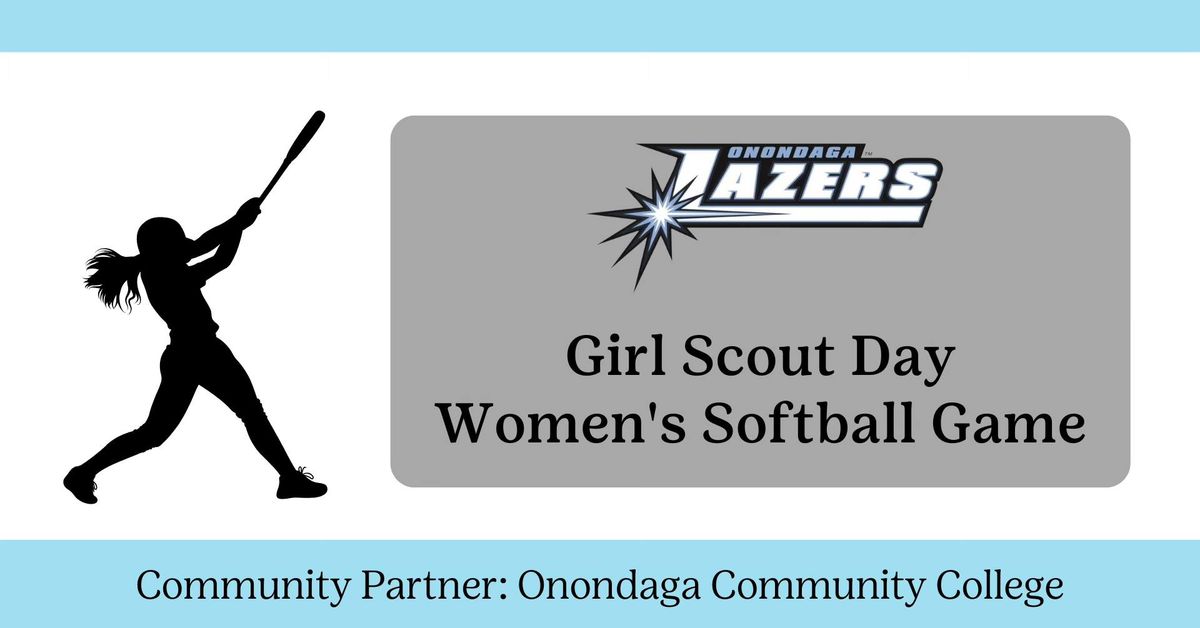 Girl Scout Day: Onondaga Community College Women's Softball Game (Syracuse, N.Y.)