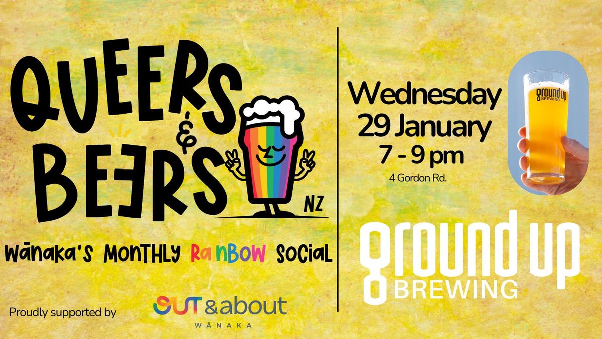 W\u0101naka January Queers & Beers Social