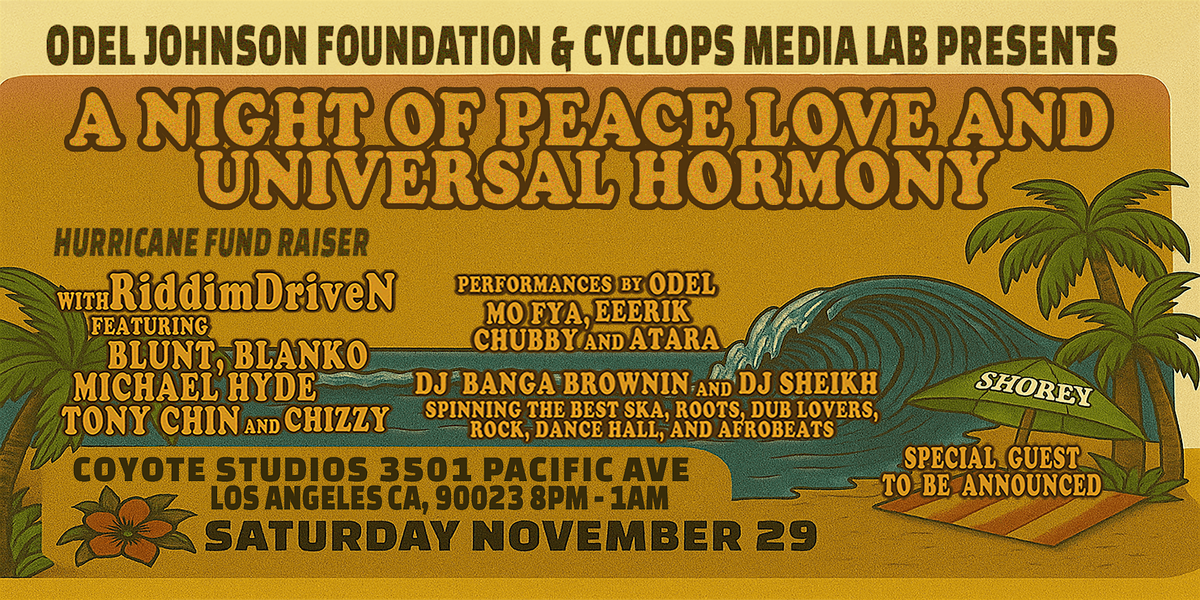 Los Angeles - Indoor Reggae Festival - Roots, culture & underground energy!