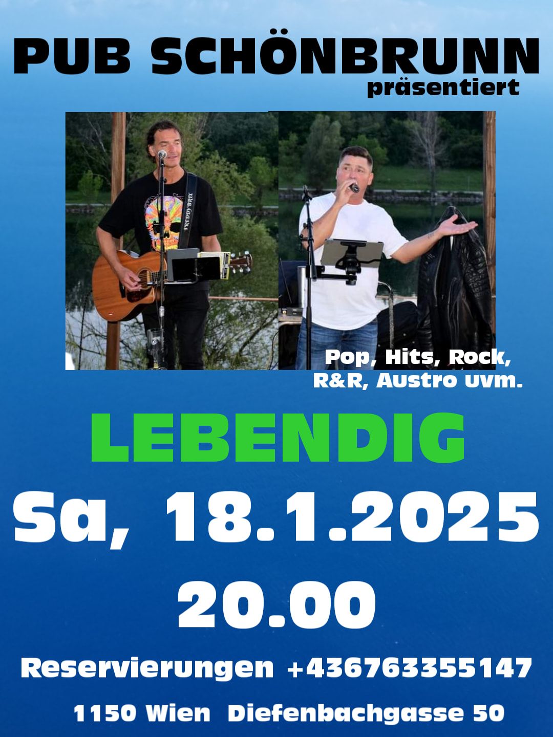 Lebendig\/Sa,18.1.\/PubSch\u00f6nbrunn\/20Uhr