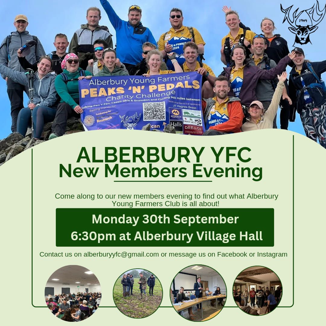 Alberbury YFC New Members Evening 