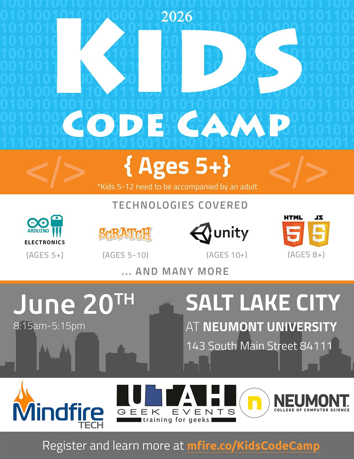 Kids Code Camp 2026