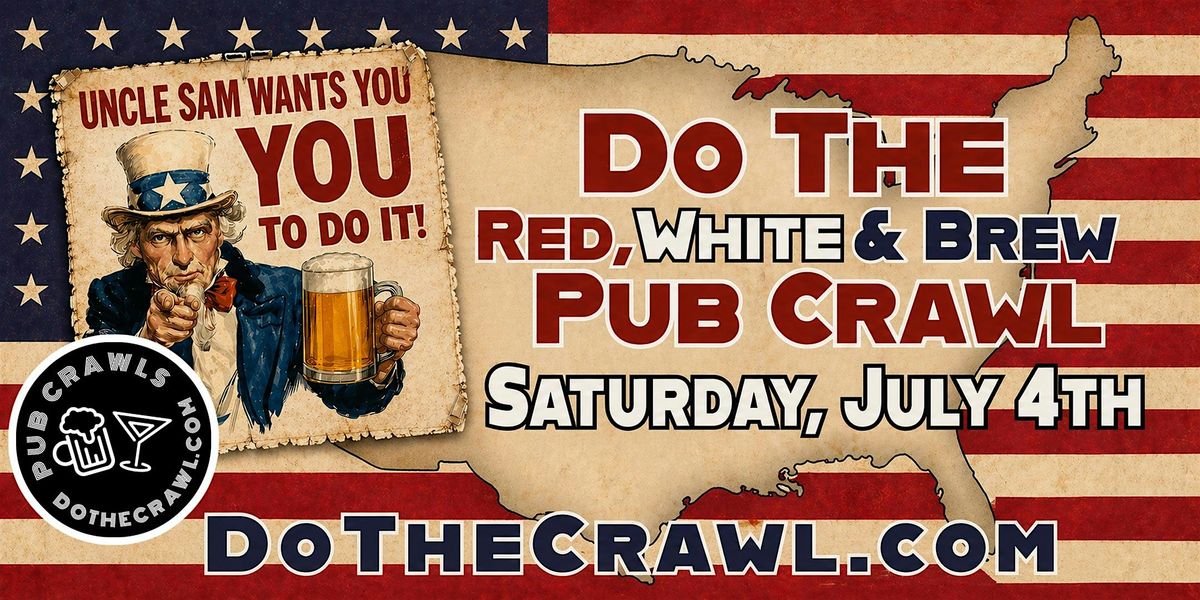 Do The Red, White, & Brew Pub Crawl in Biloxi!