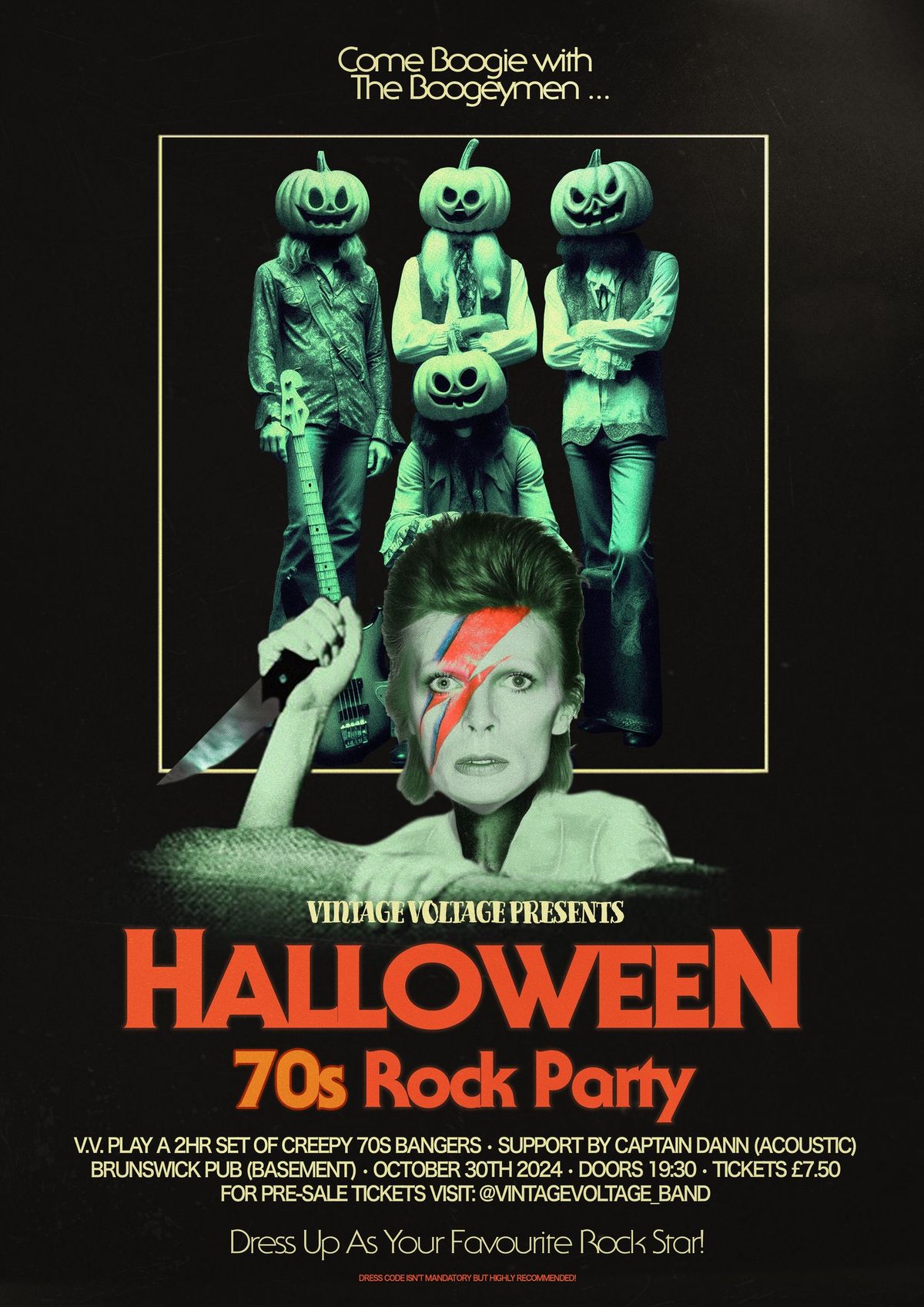 Halloween 70s Rock Party!