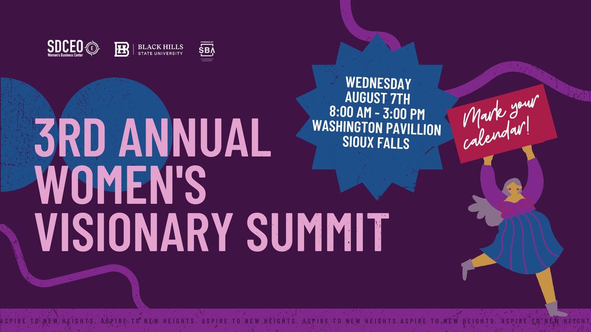 3rd Annual Women's Visionary Summit: Invest in Yourself - Sioux Falls