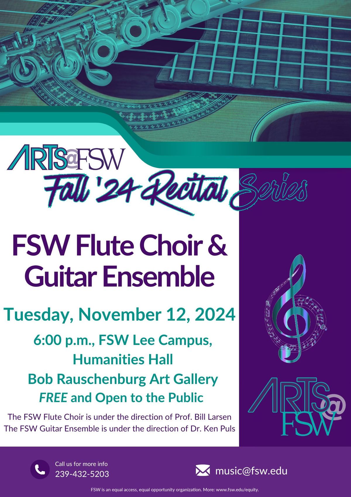 Flute Choir & Guitar Ensemble Recital