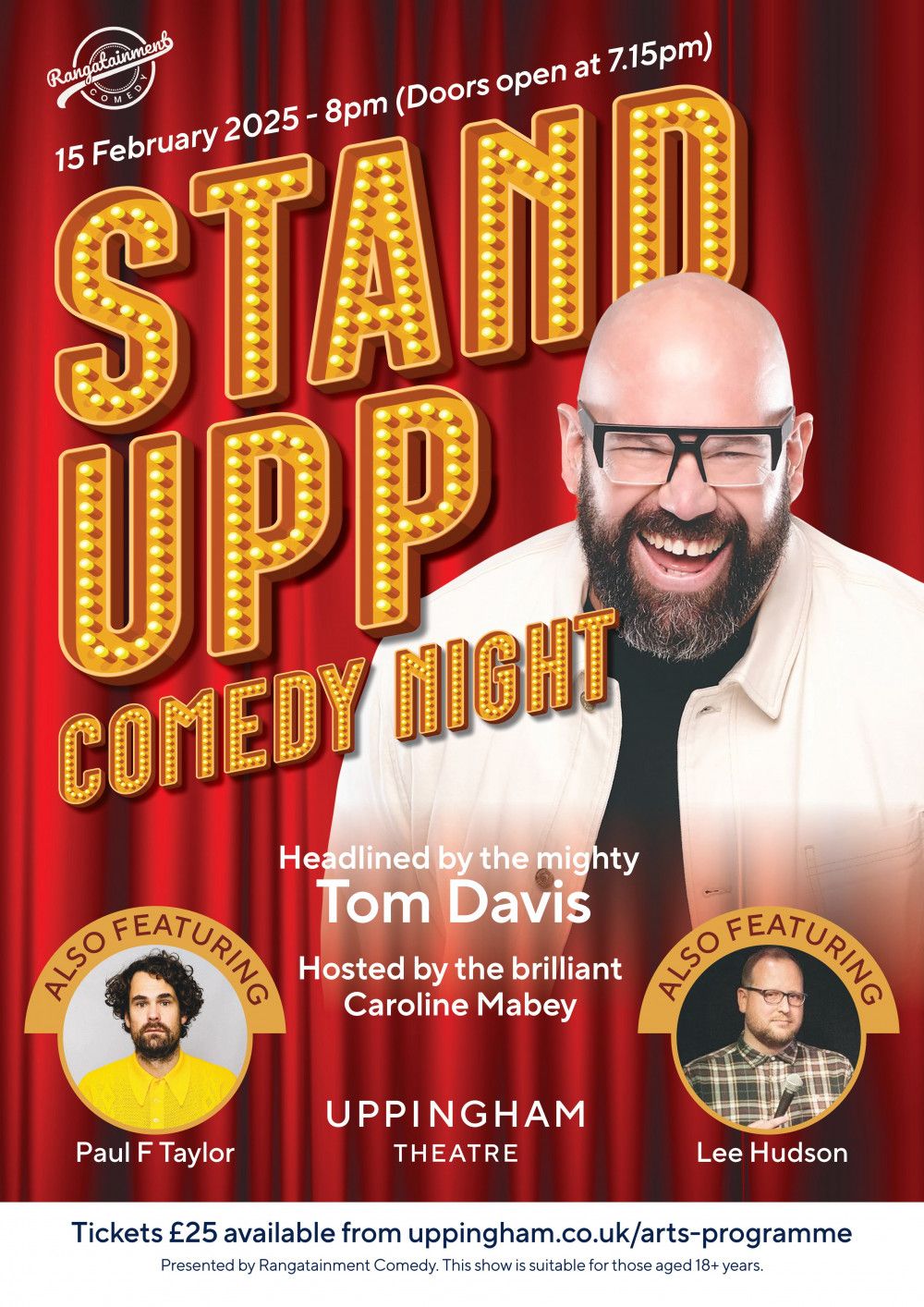 Tom Davis The Comedian at London Palladium