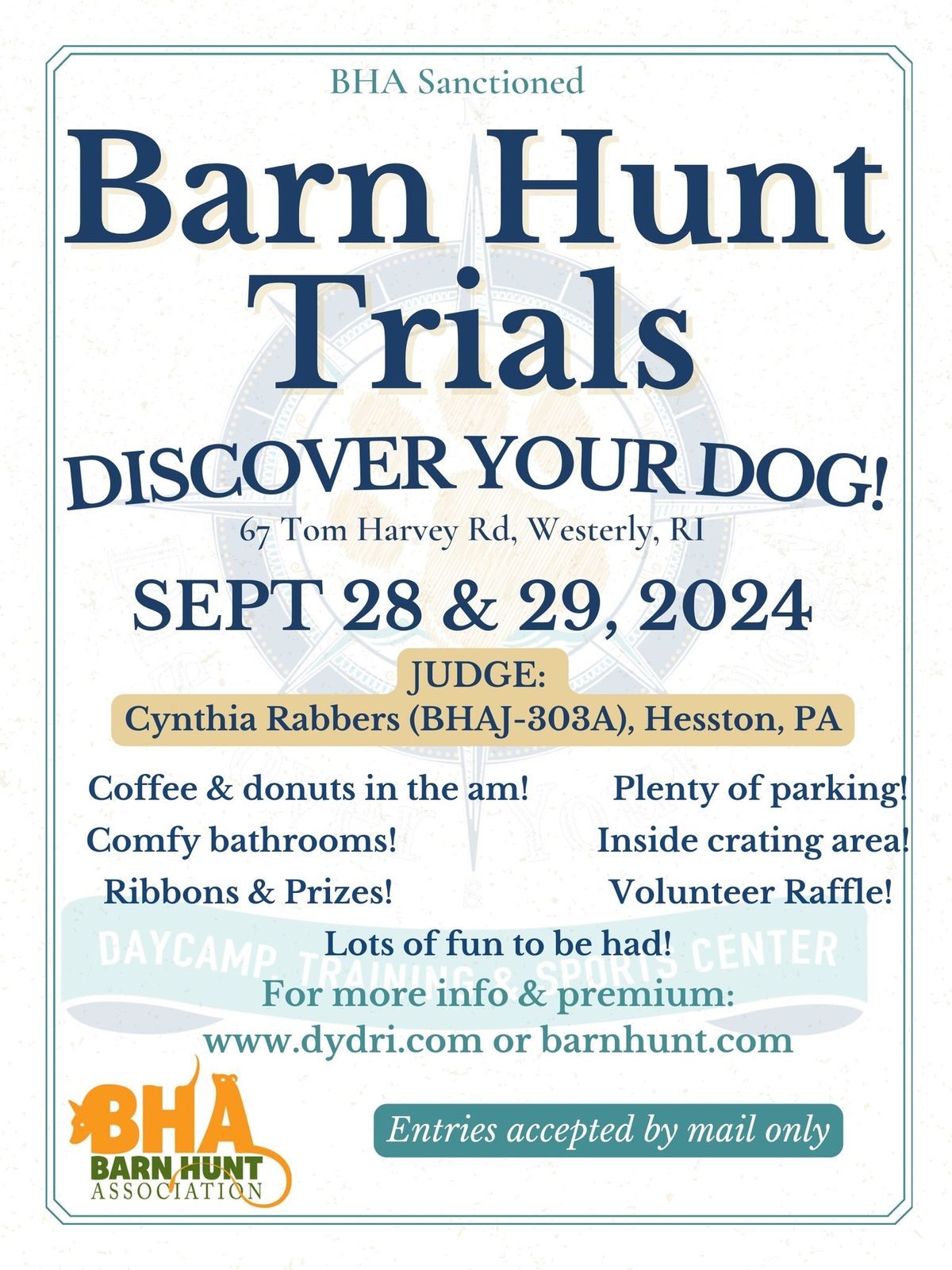 BHA Barn Hunt Trials