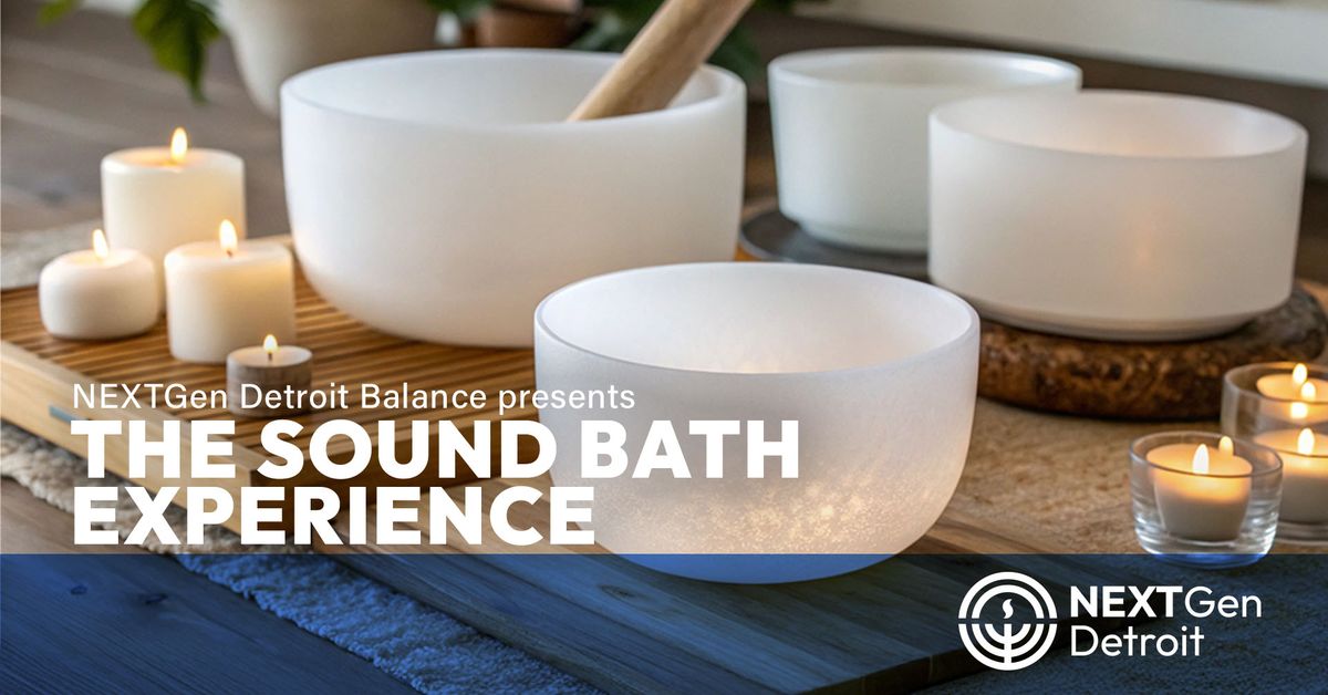 The Sound Bath Experience