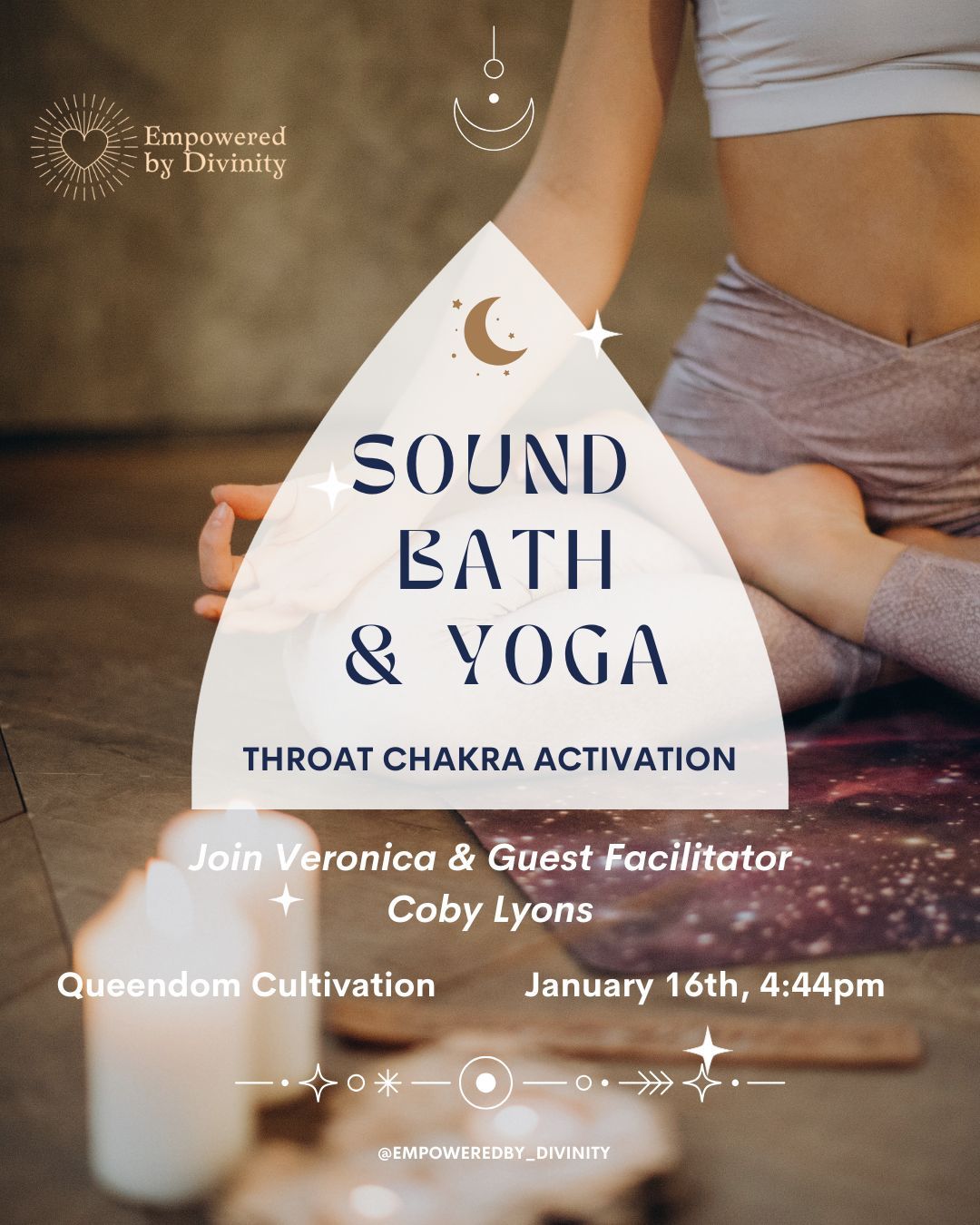 Sound Bath & Yoga - Throat Chakra Activation