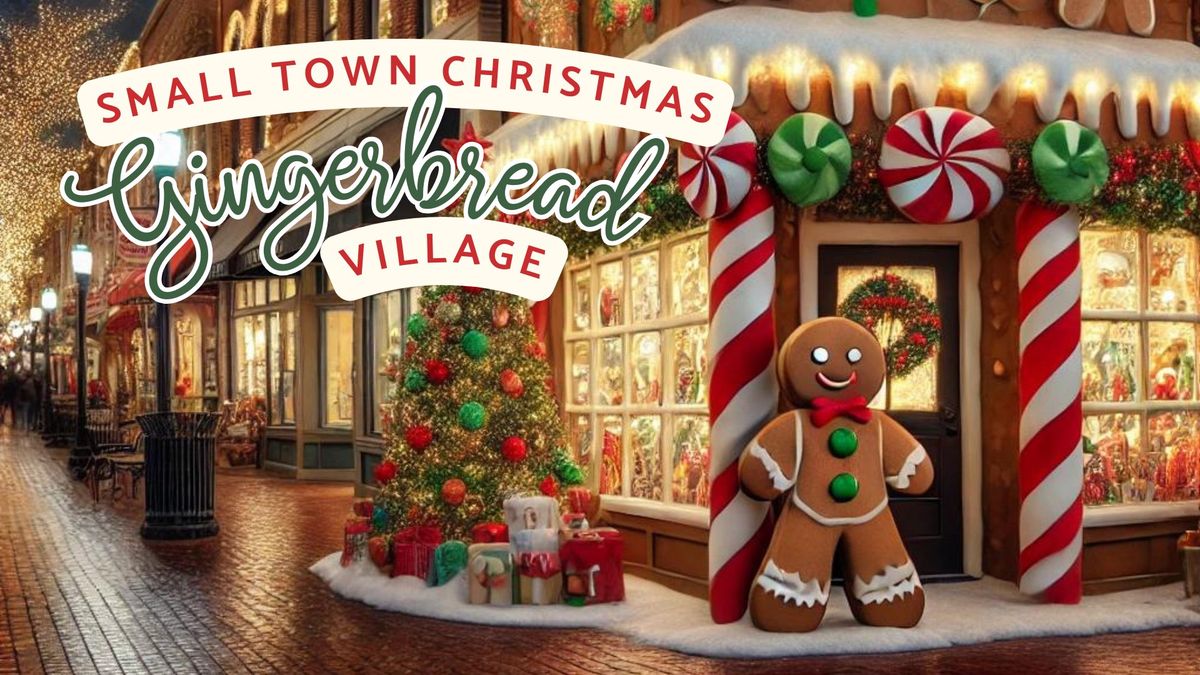 Small Town Christmas - Gingerbread Village & Scavenger Hunt