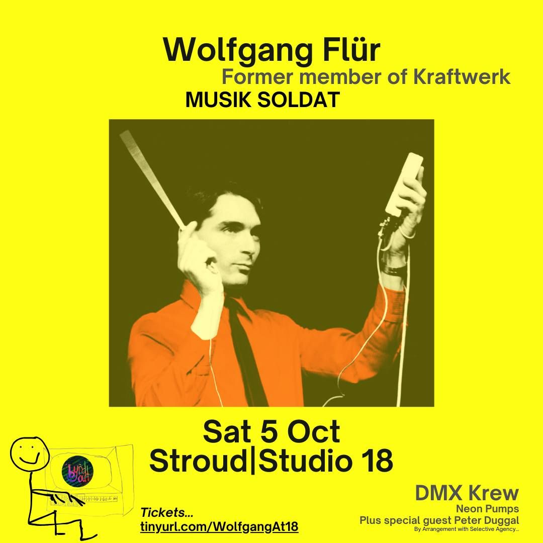 Wolfgang Fl\u00fcr (former member of Kraftwerk) at Studio 18, with DMX Krew & more