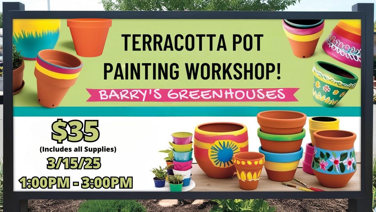 Terracotta Pot Painting Event! 