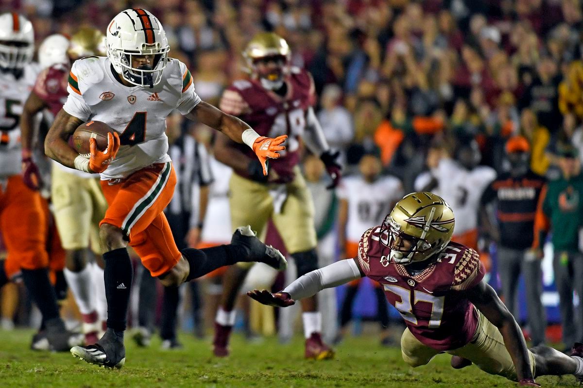 Miami Hurricanes vs. Florida State Seminoles