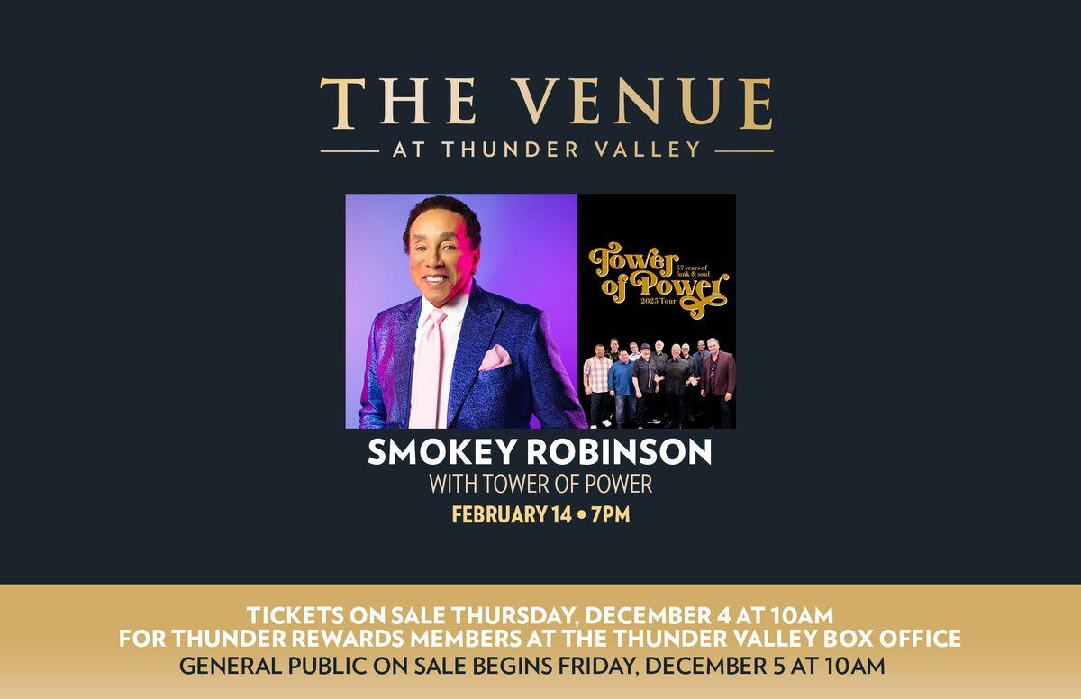 Smokey Robinson with Tower of Power