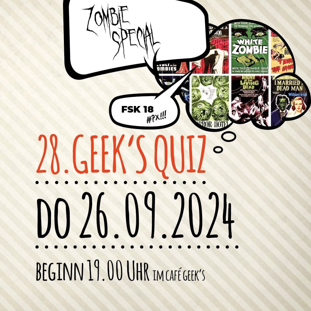 28.Geek's Quiz (Zombie-Special)