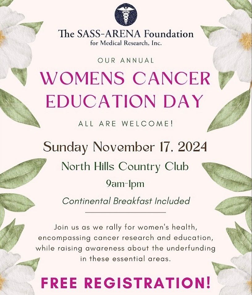 Annual Free Women\u2019s Cancer Education Day