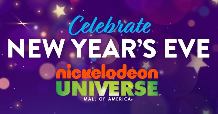 NYE at Nickelodeon Universe