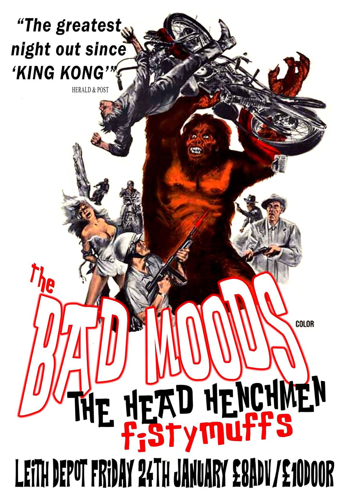 The Bad Moods+The Head Henchmen+Fistymuffs