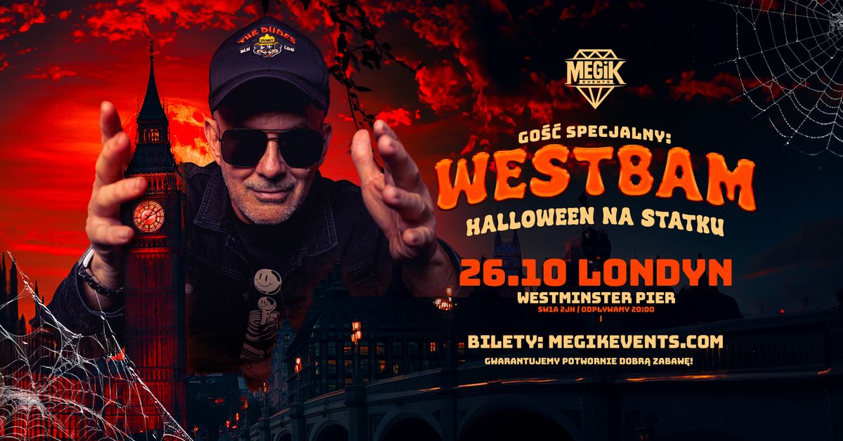 Halloween na Statku w Londynie \ud83d\udd25 WESTBAM \ud83d\udd25