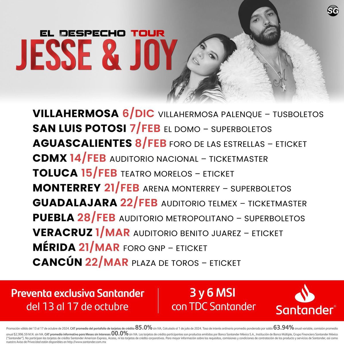 Jesse y Joy, en concierto