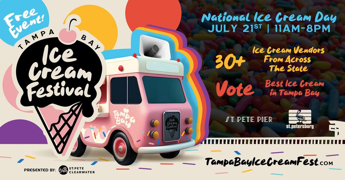 Tampa Bay Ice Cream Festival 2024 Presented by Visit St Pete Clearwater