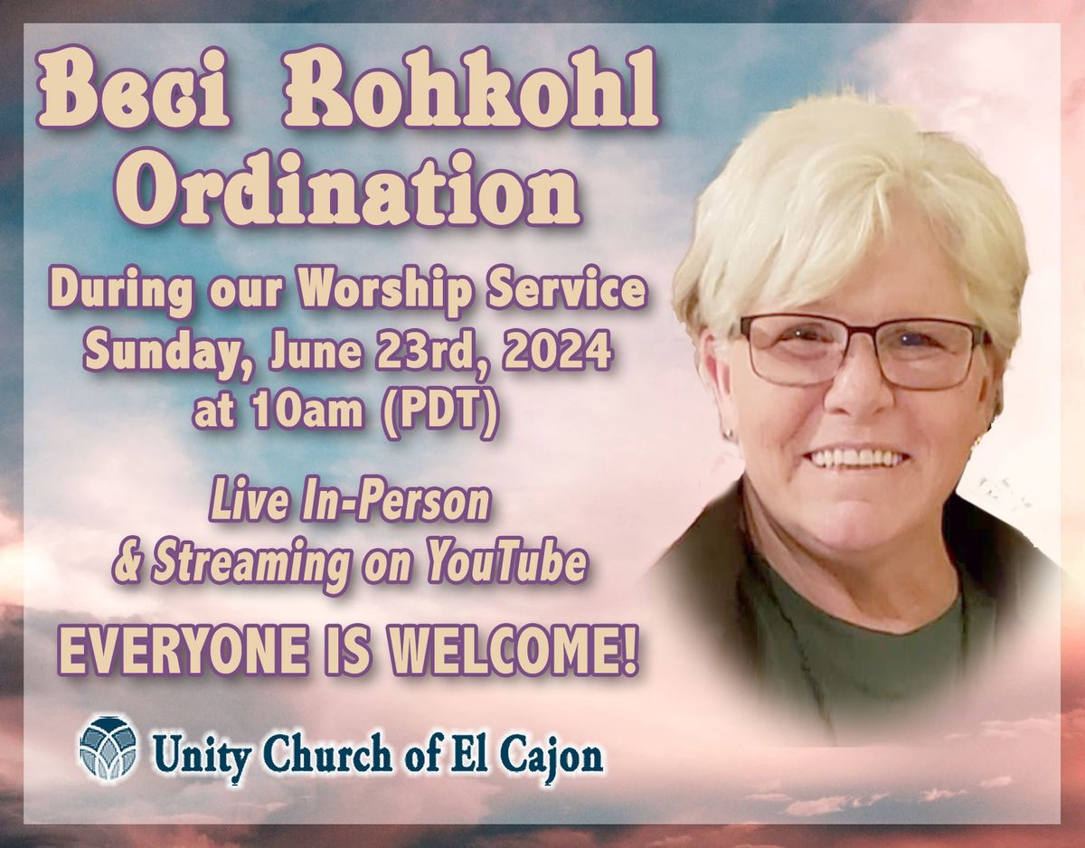 Ordination of Beci Rohkohl