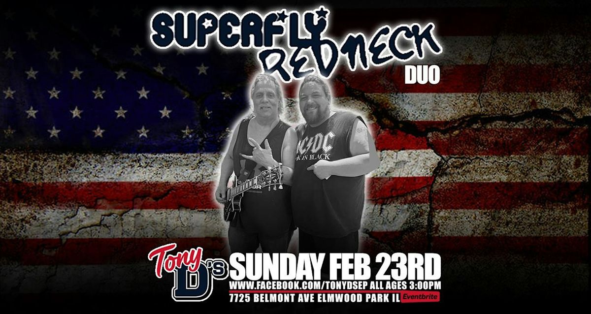 Rock Brunch w\/ Superfly Redneck Duo at Tony D's