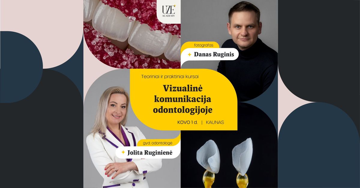 Vizualin\u0117 komunikacija odontologijoje