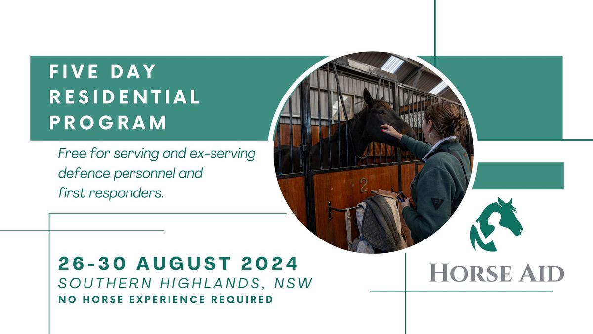 Five Day Residential Program - August 2024