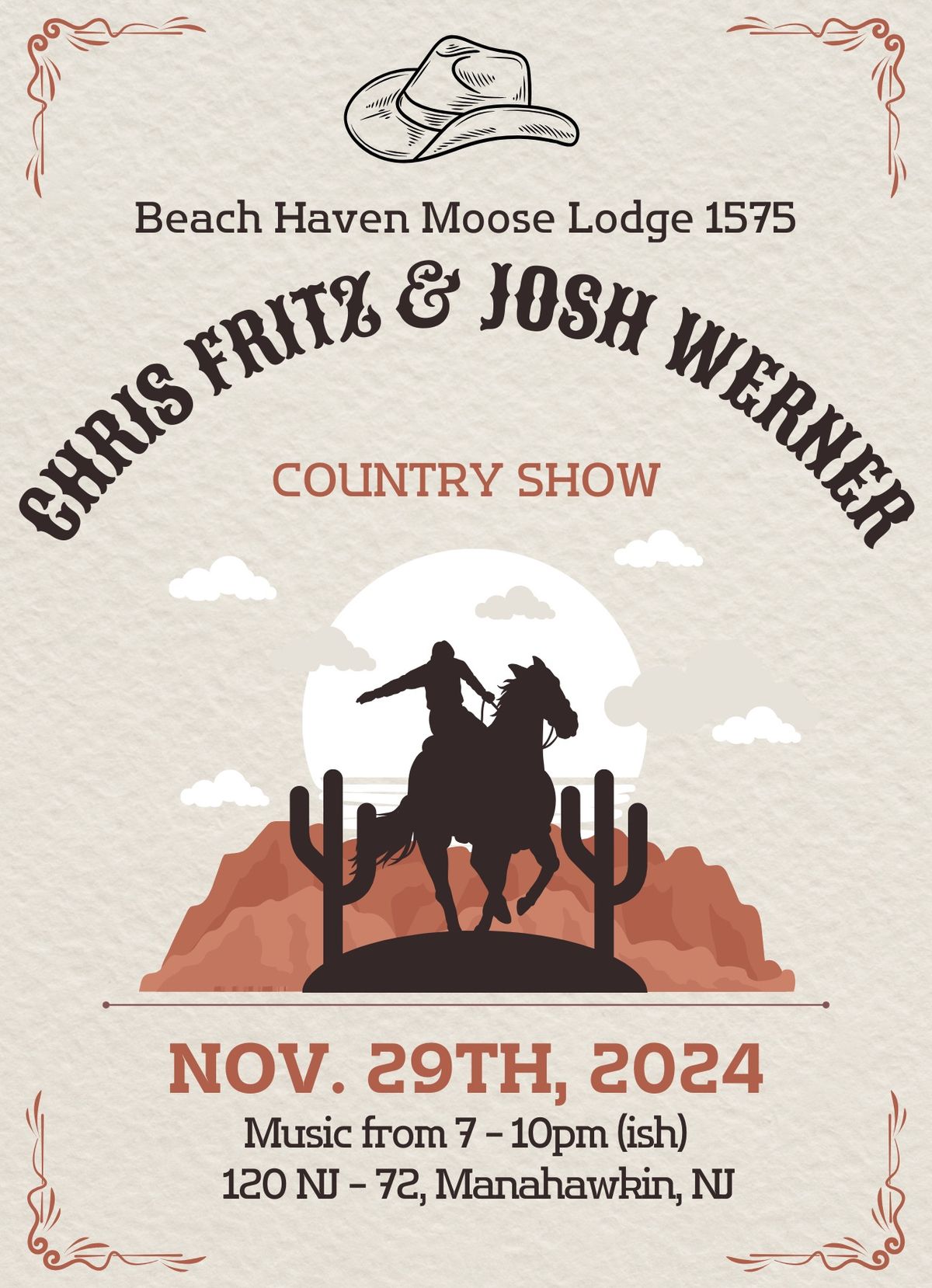 Josh Werner & Chris Fritz Country Night