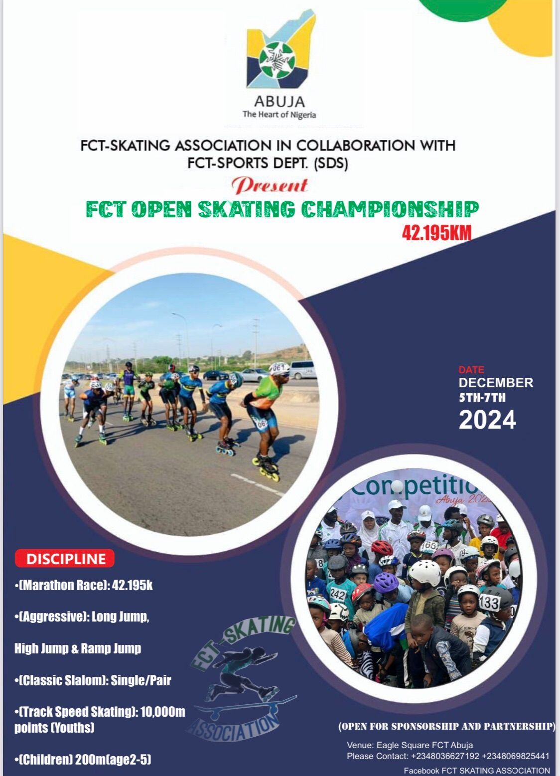 FCT Open Skating Championship 42.195km