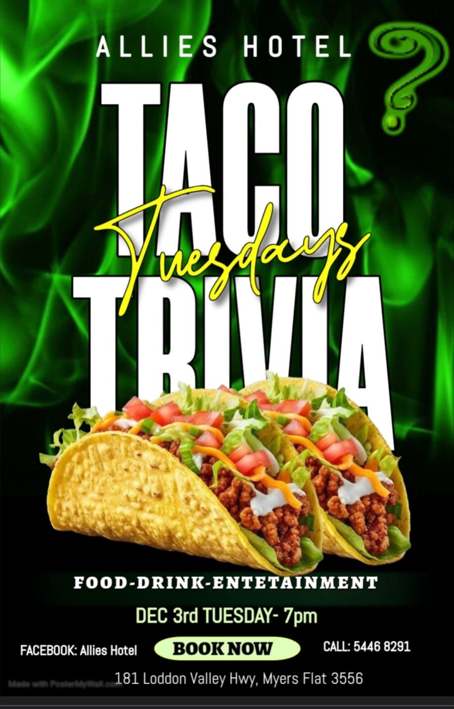 TACOS! TRIVIA!