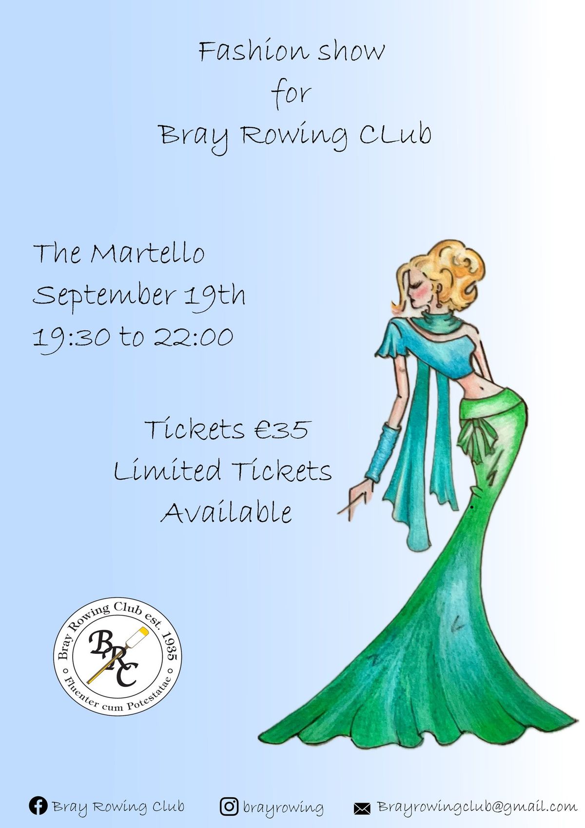 Bray Rowing Club Fashion Show 