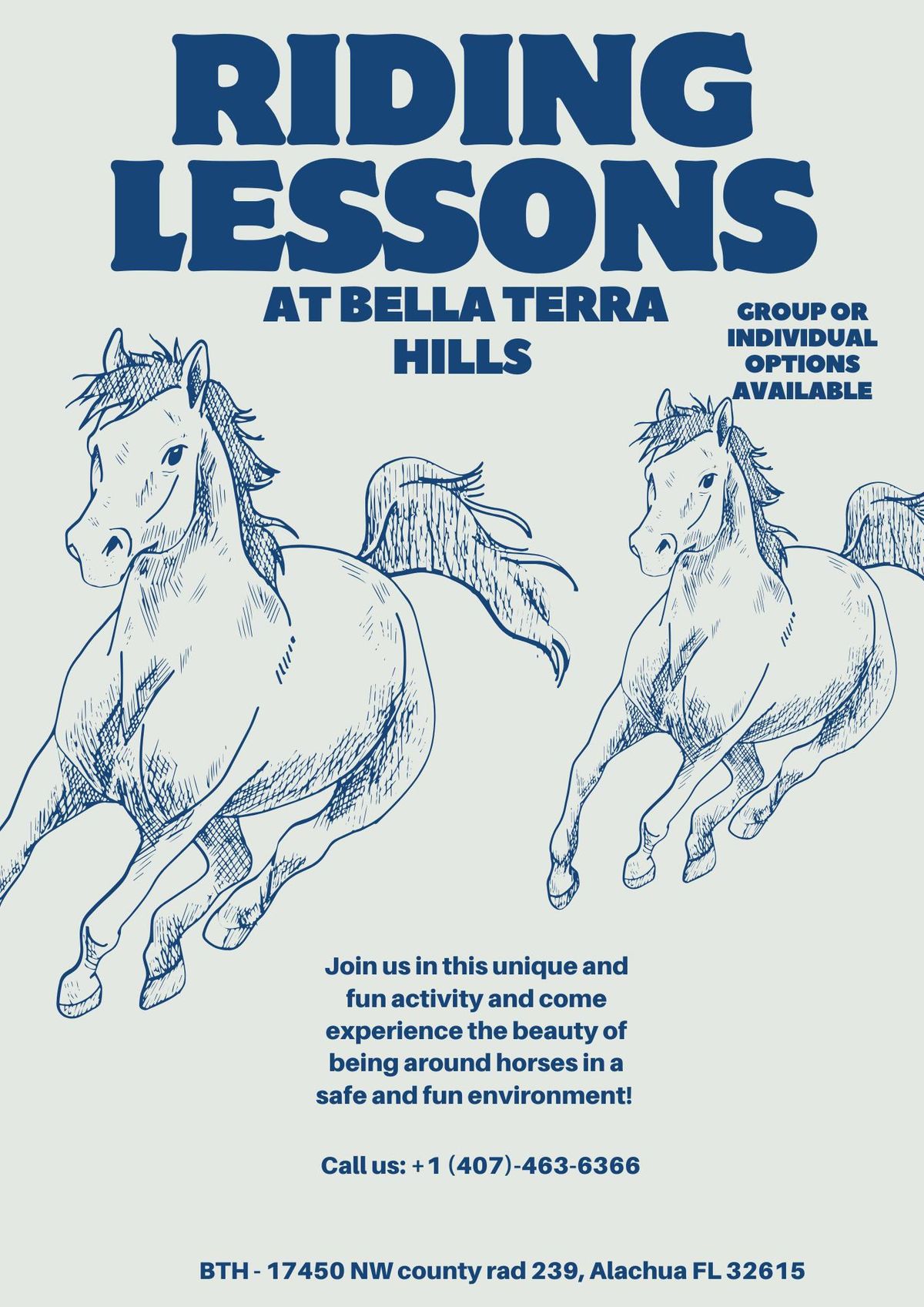 Bellaterra Hills Horseback Riding Lessons