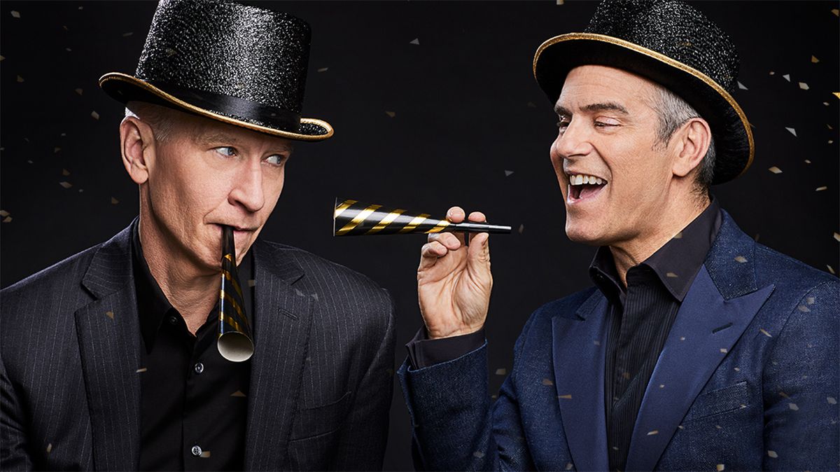 Anderson Cooper and Andy Cohen