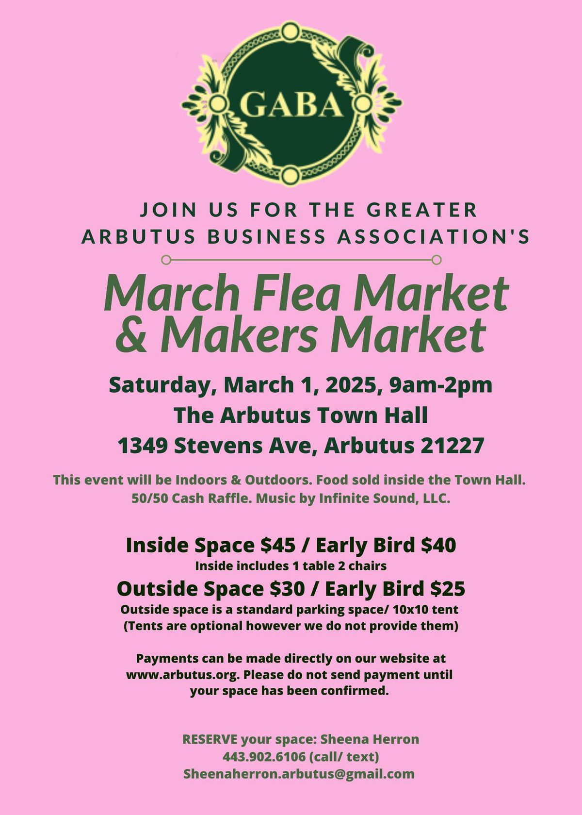 GABA March Makers Market & Flea Market 