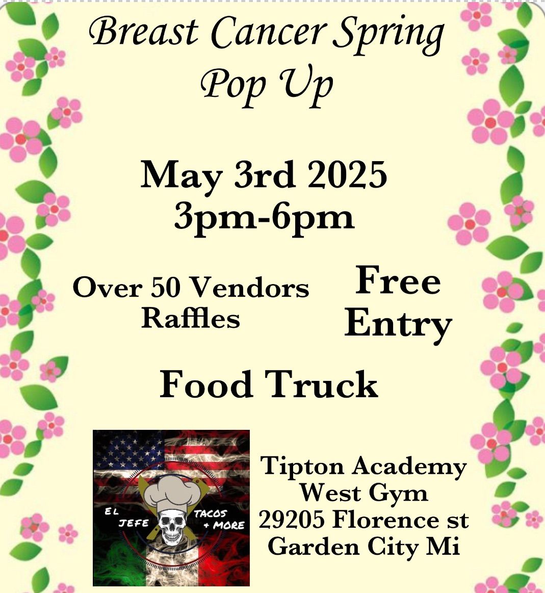 Breast Cancer Spring Pop Up 