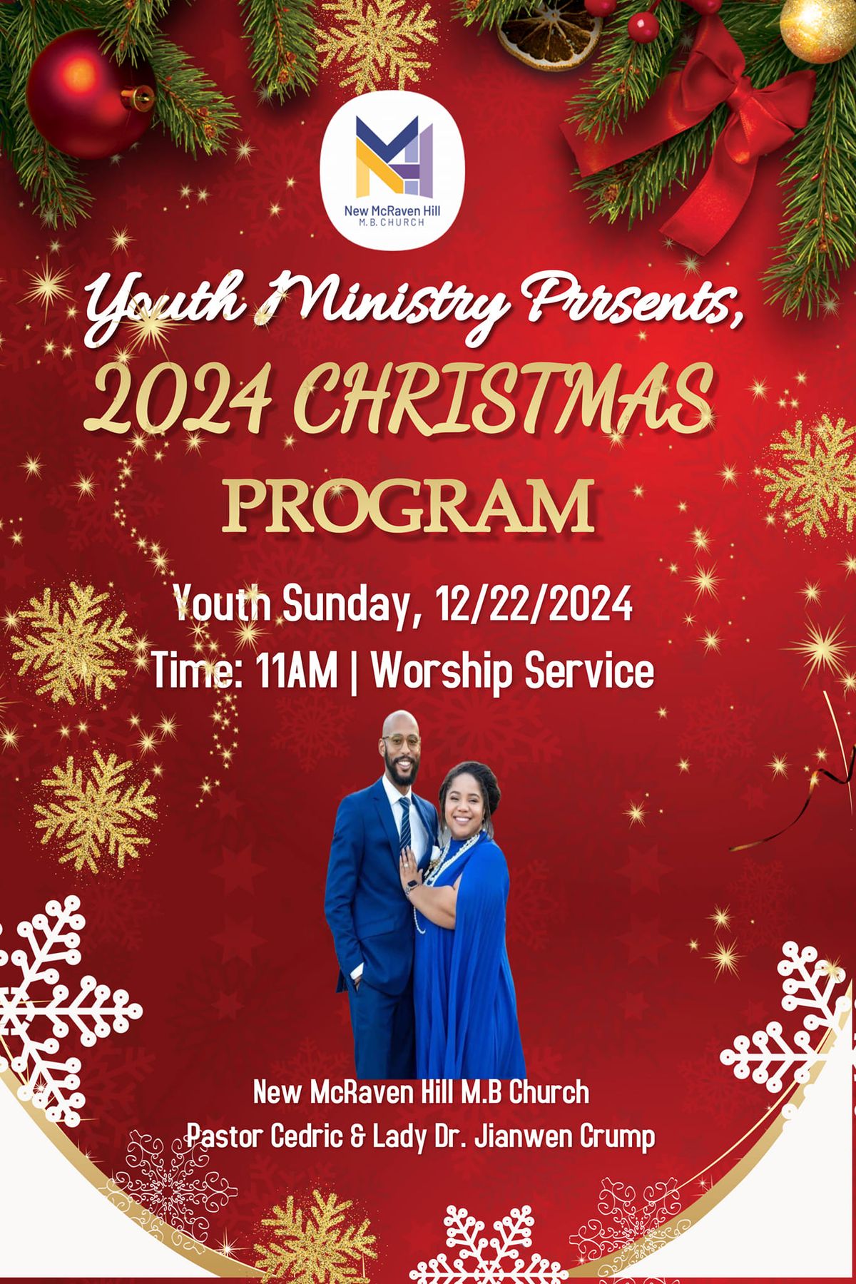 2024 CHRISTMAS PROGRAM, 1530 Rev. Jesse Sutton Jr. Street, Jackson, MS