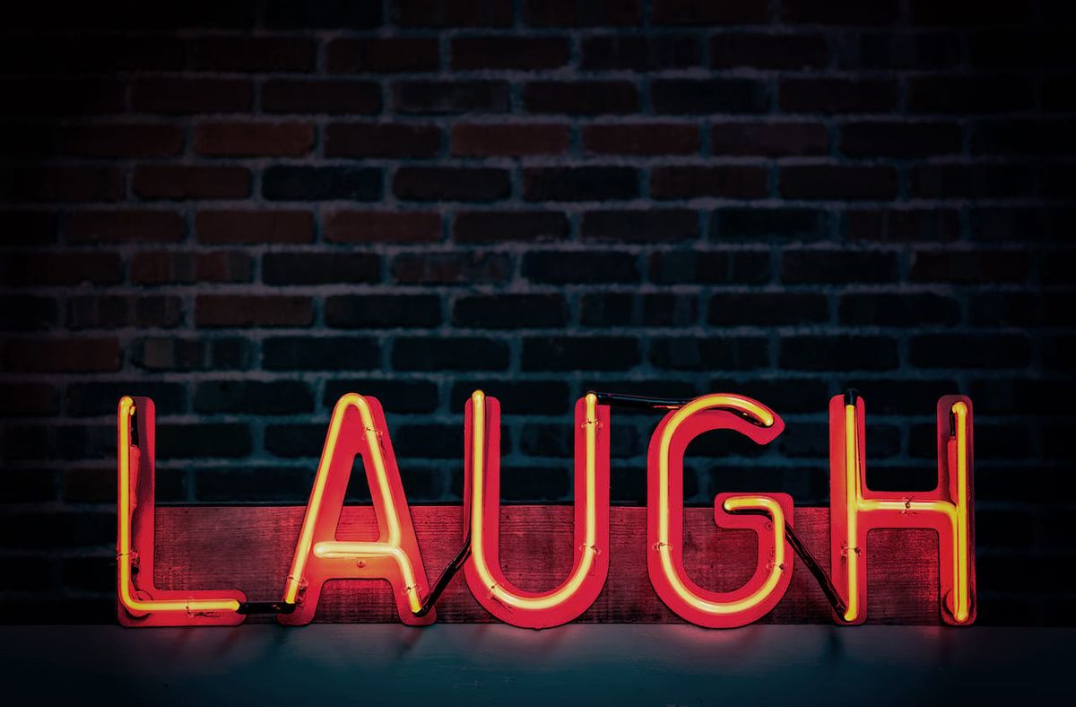 Sarah Colonna and Daniel Eachus at Brad Garretts Comedy Club at MGM Hotel and Casino