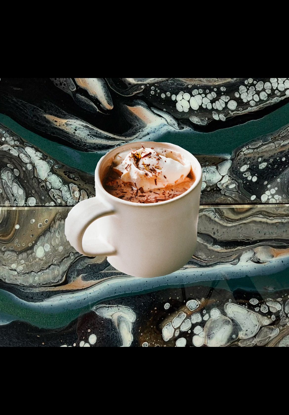 Fluid Art and Hot Cocoa Night!