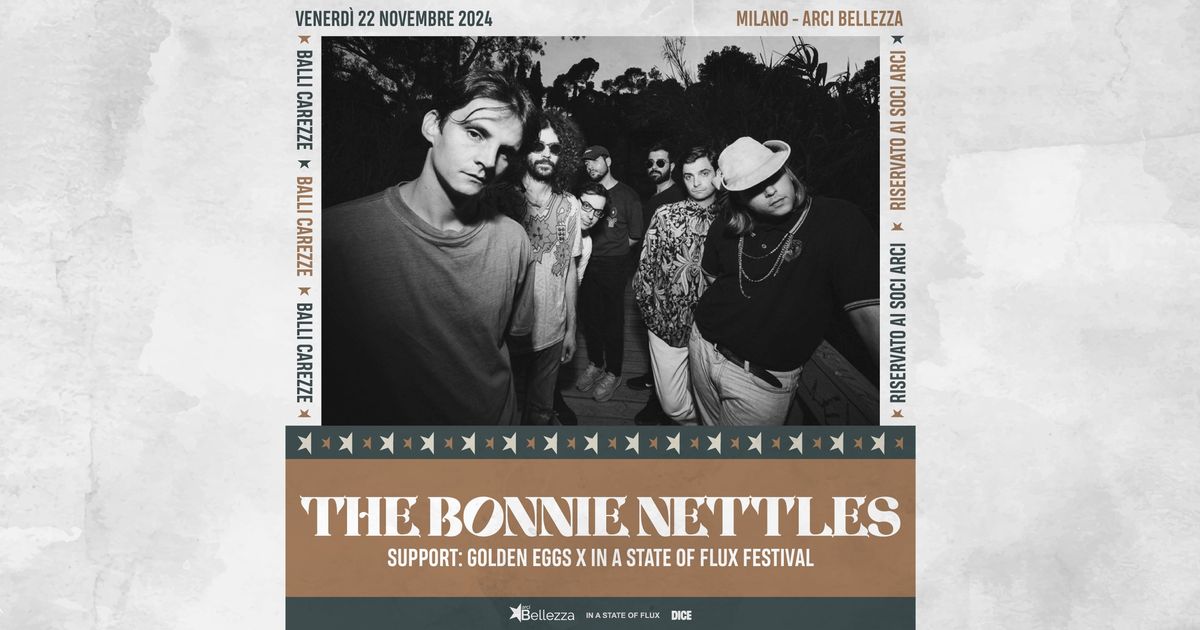 The Bonnie Nettles | Milano, Arci Bellezza + Support: Golden Eggs x In A State of Flux Festival