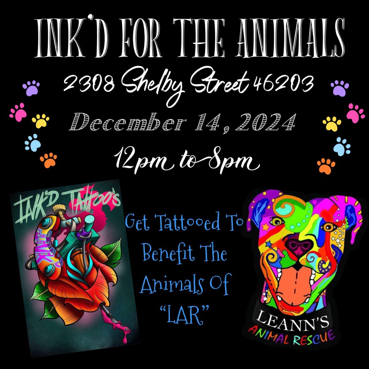 Ink\u2019d For The Animals 