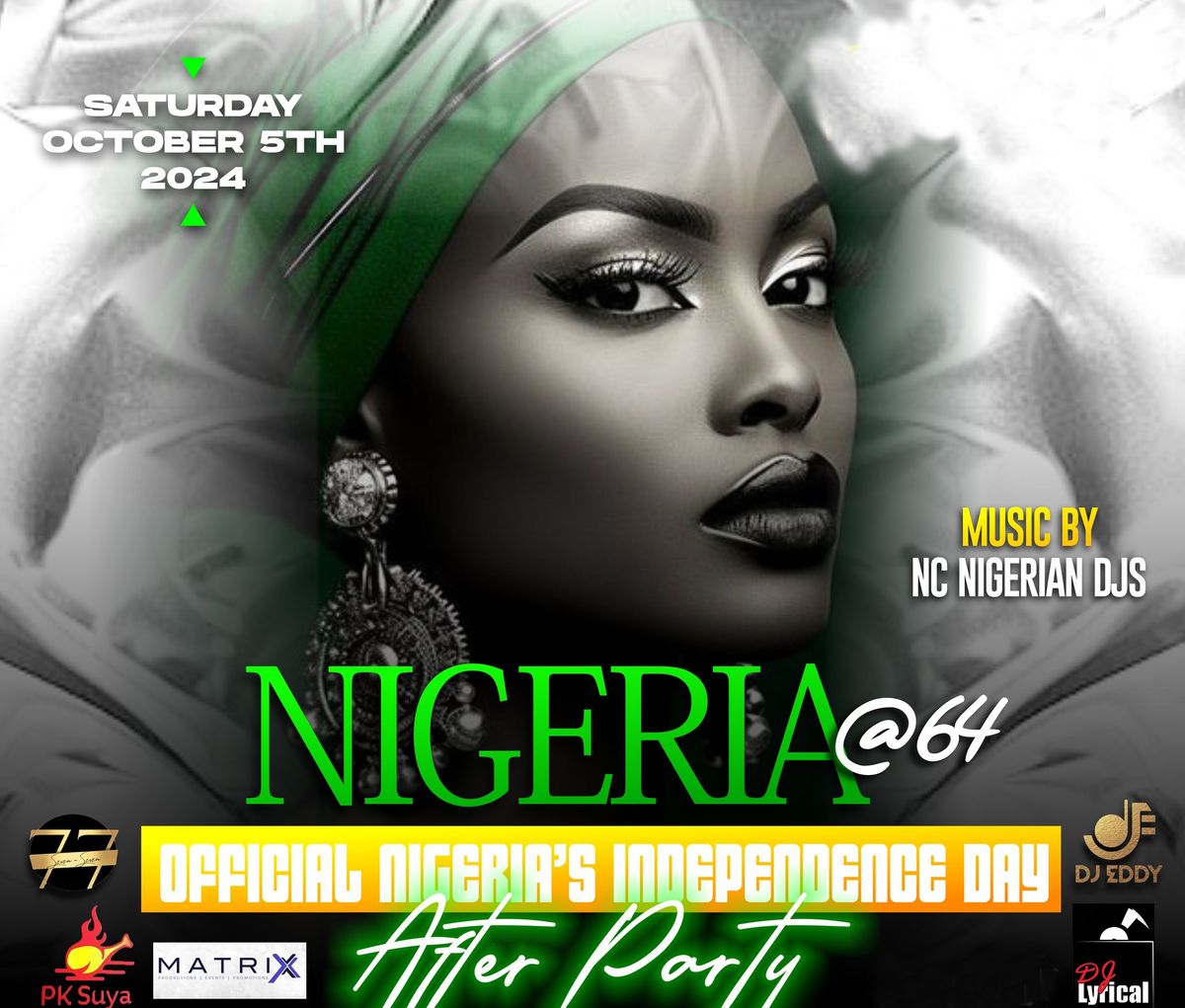 Nigeria's Independence Day After-Party, Raleigh NC