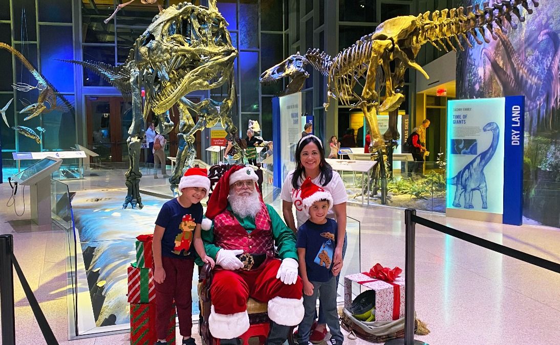 Magical Memories with Santa and the Dinosaurs